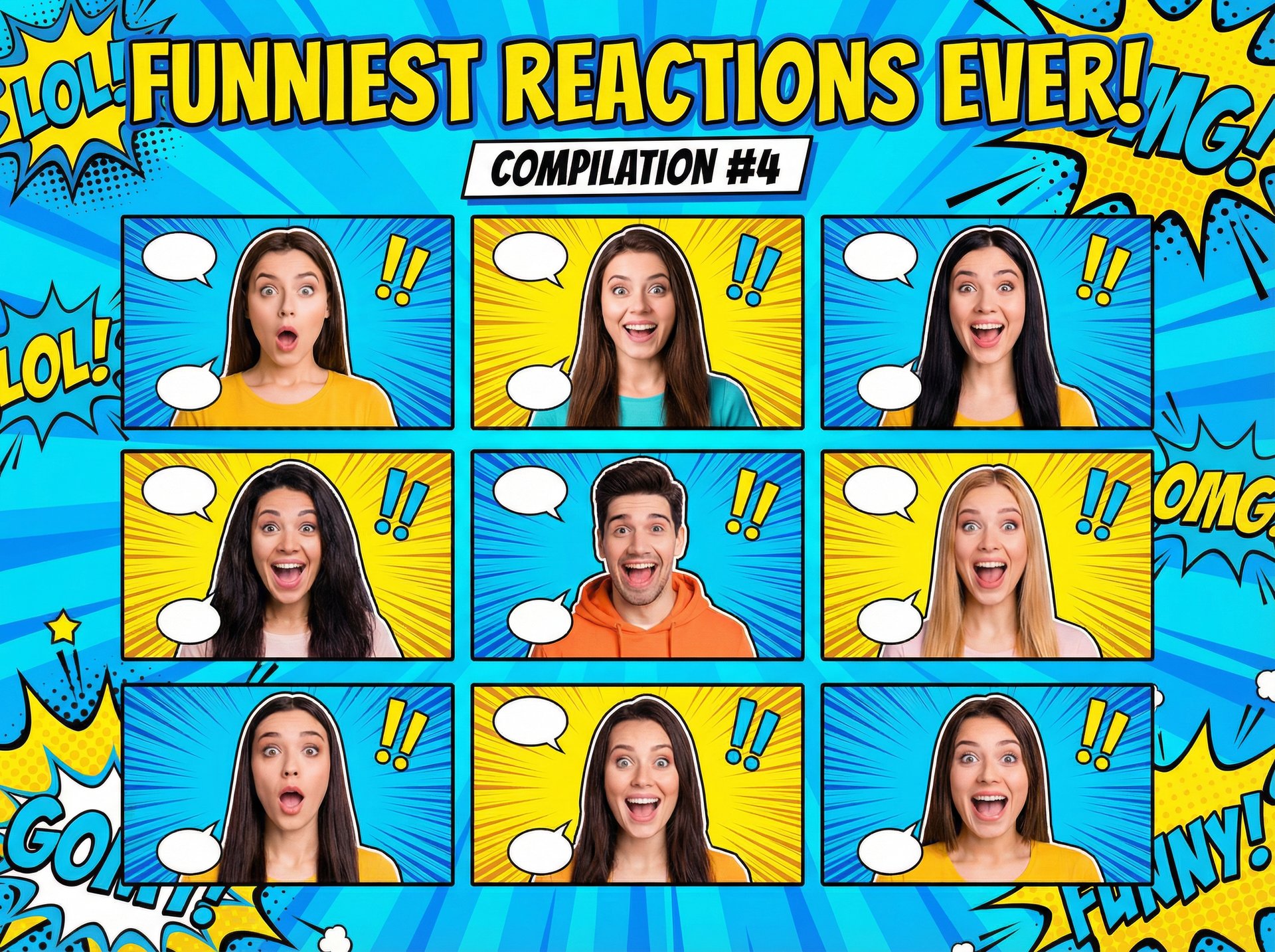 玩物社区搞笑真人反应视频